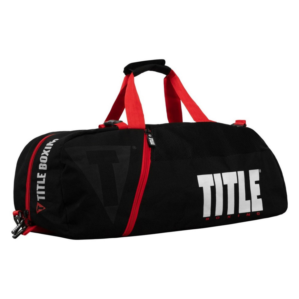 Спортивная сумка Boxing Champion Sport Bag/Backpack TITLE TBAG46 BK/RD, Black/Red