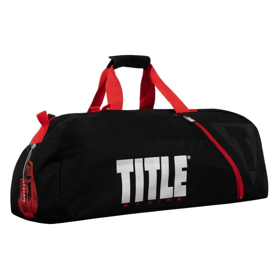 Спортивная сумка Boxing Champion Sport Bag/Backpack TITLE TBAG46 BK/RD, Black/Red