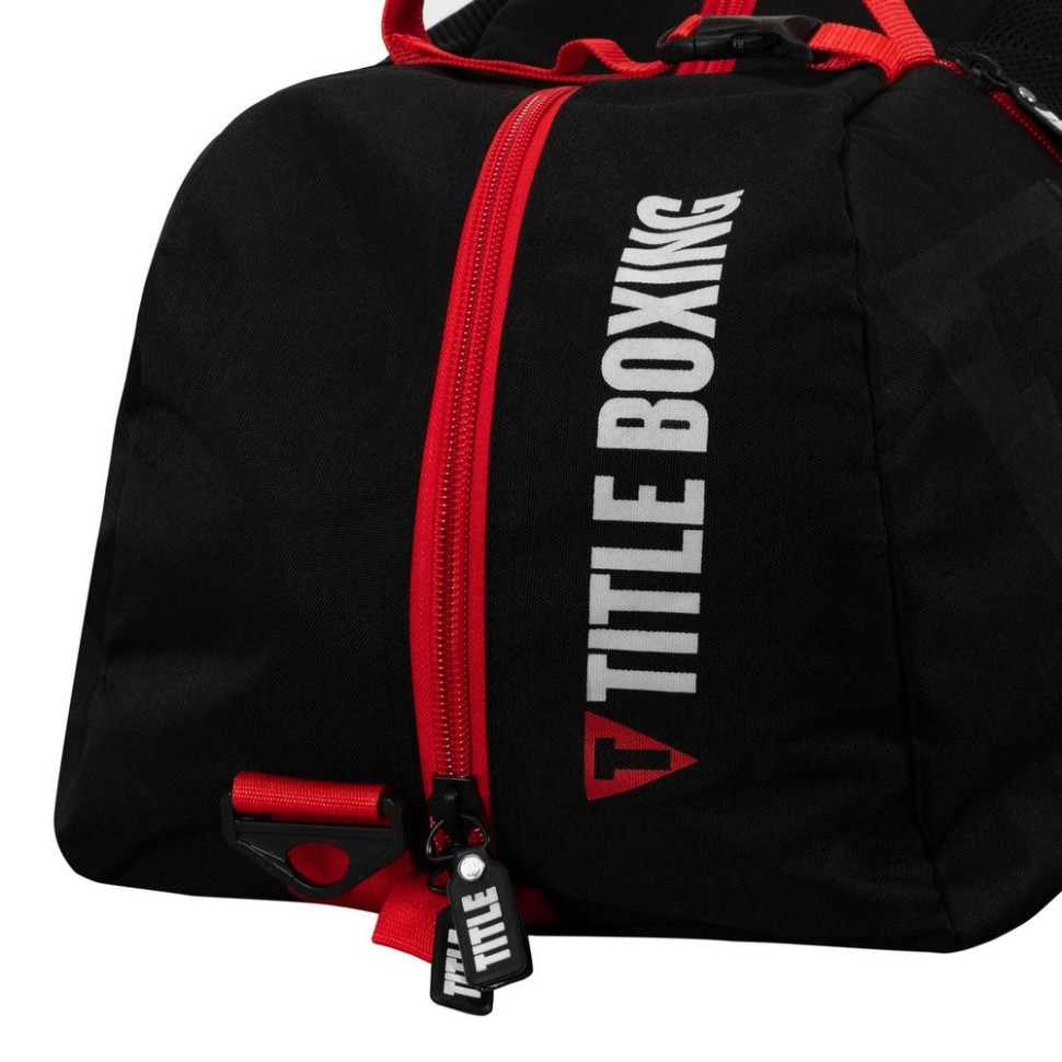 Спортивная сумка Boxing Champion Sport Bag/Backpack TITLE TBAG46 BK/RD, Black/Red