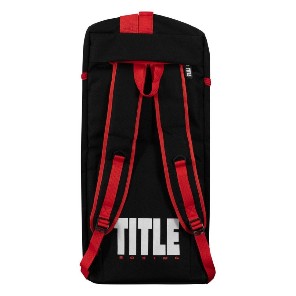 Спортивная сумка Boxing Champion Sport Bag/Backpack TITLE TBAG46 BK/RD, Black/Red
