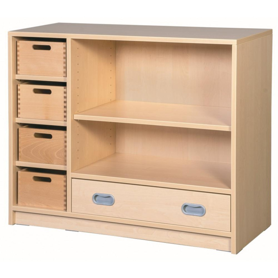 Тумба для навчальних матеріалів TIA-SPORT sm-1514 з фанерними контейнерами