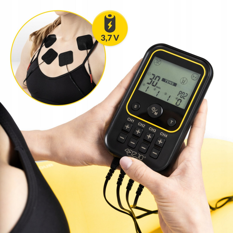Апарат для електростимуляції м'язів Combo PRO+ 2 в 1 4FIZJO P-5907739317124