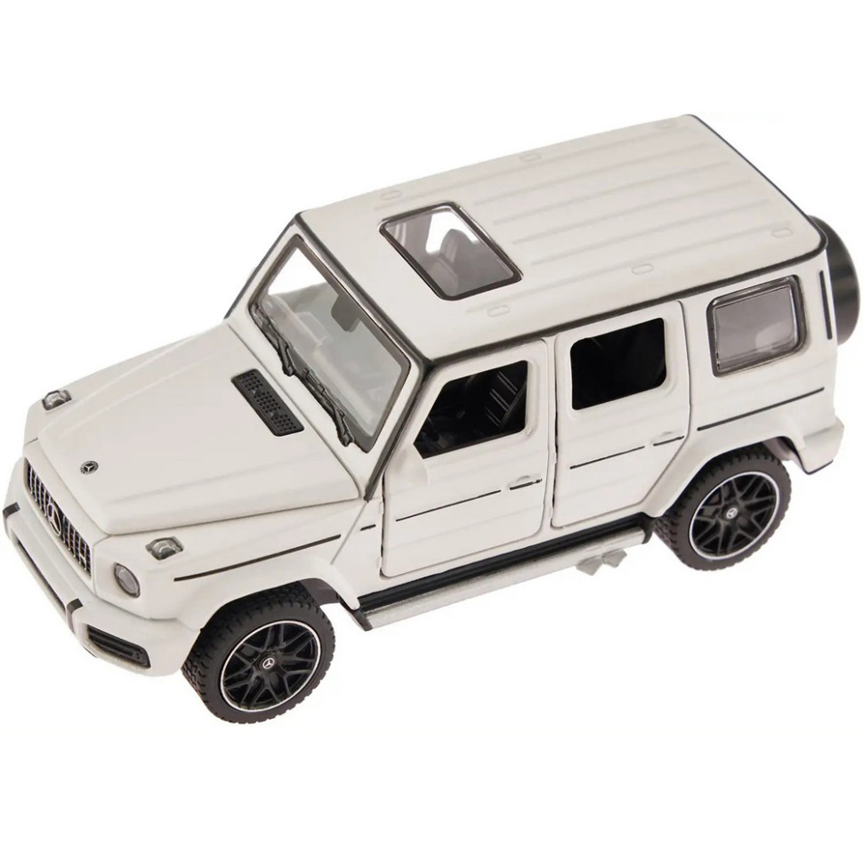 Машинка модель Mercedes-Benz AMG G63 Rastar 64100 white 1:32 