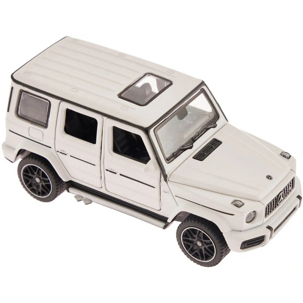 Машинка модель Mercedes-Benz AMG G63 Rastar 64100 white 1:32 