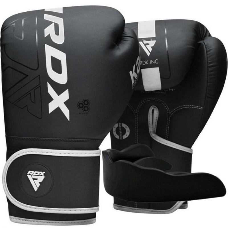 Боксерские перчатки F6 Kara Matte RDX Inc Limited BGR-F6MW-8OZ 8 унций (капа в комплекте)