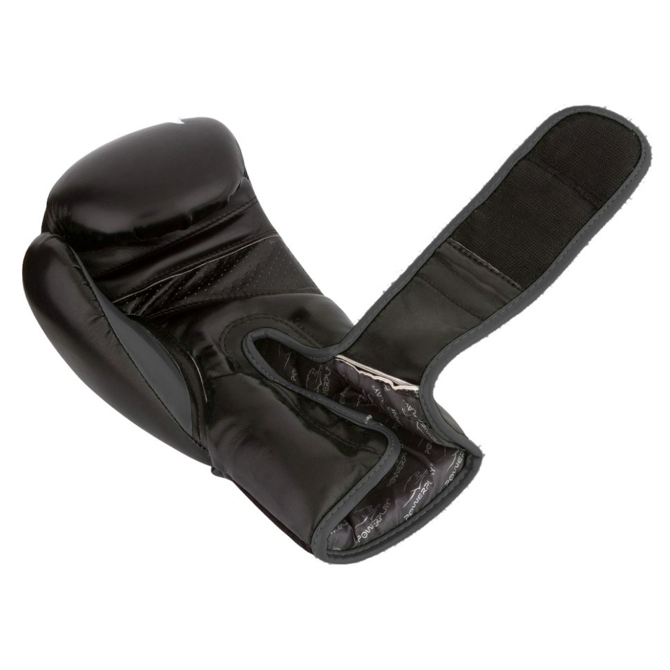 Боксерские перчатки 3018 Jaguar PowerPlay PP_3018_12oz_Black, размер 12 унций