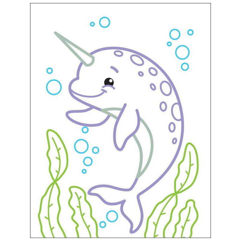 Дитячі кольорові розмальовки