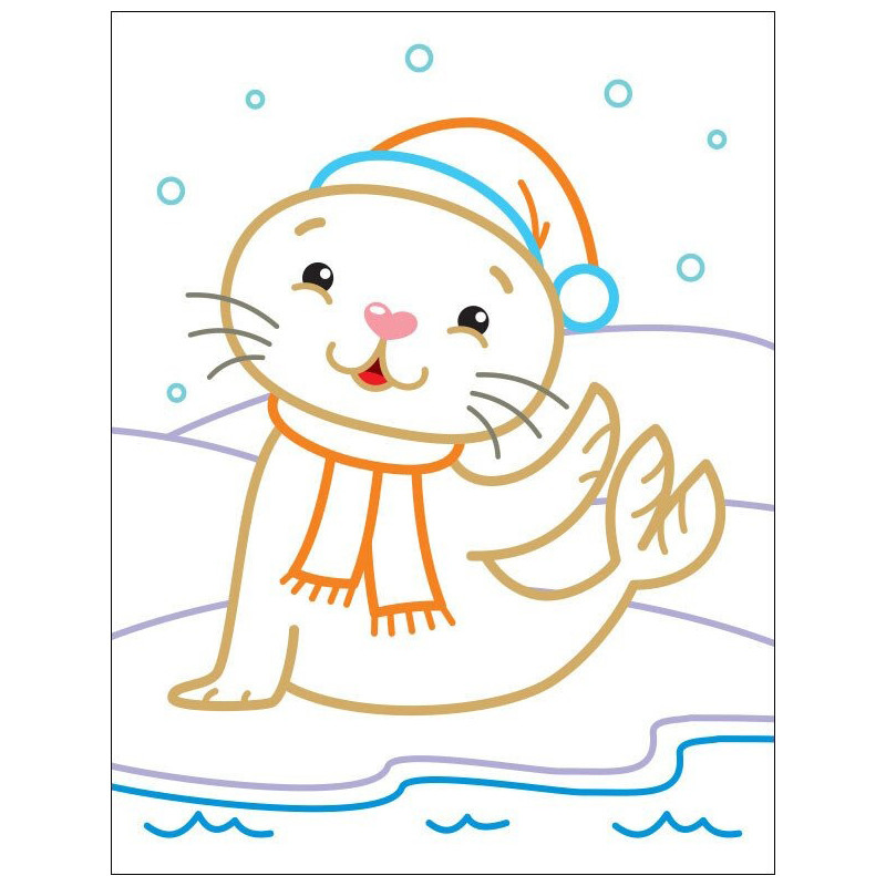 Дитячі кольорові розмальовки