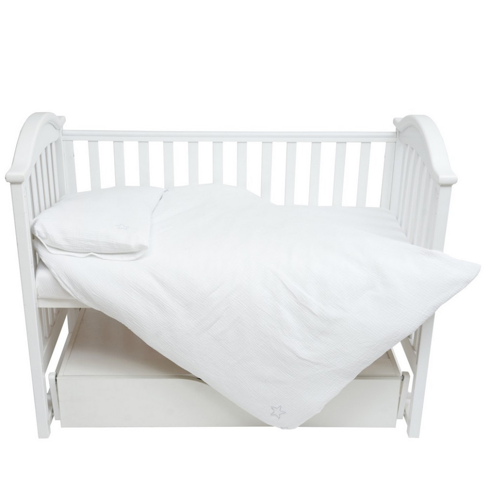 Постельный комплект белья Muslin Twins 3031-TM-01, 3 элемента