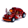 Машинка металлическая Volkswagen Beetle Custom Dragracer Kinsmart KT5405W инерционная 1:32