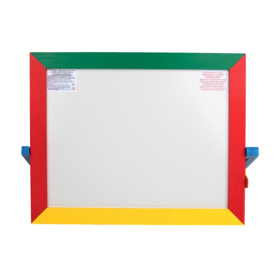 Дошка магнітна для малювання Komarovtoys М403 крейда, фломастер 