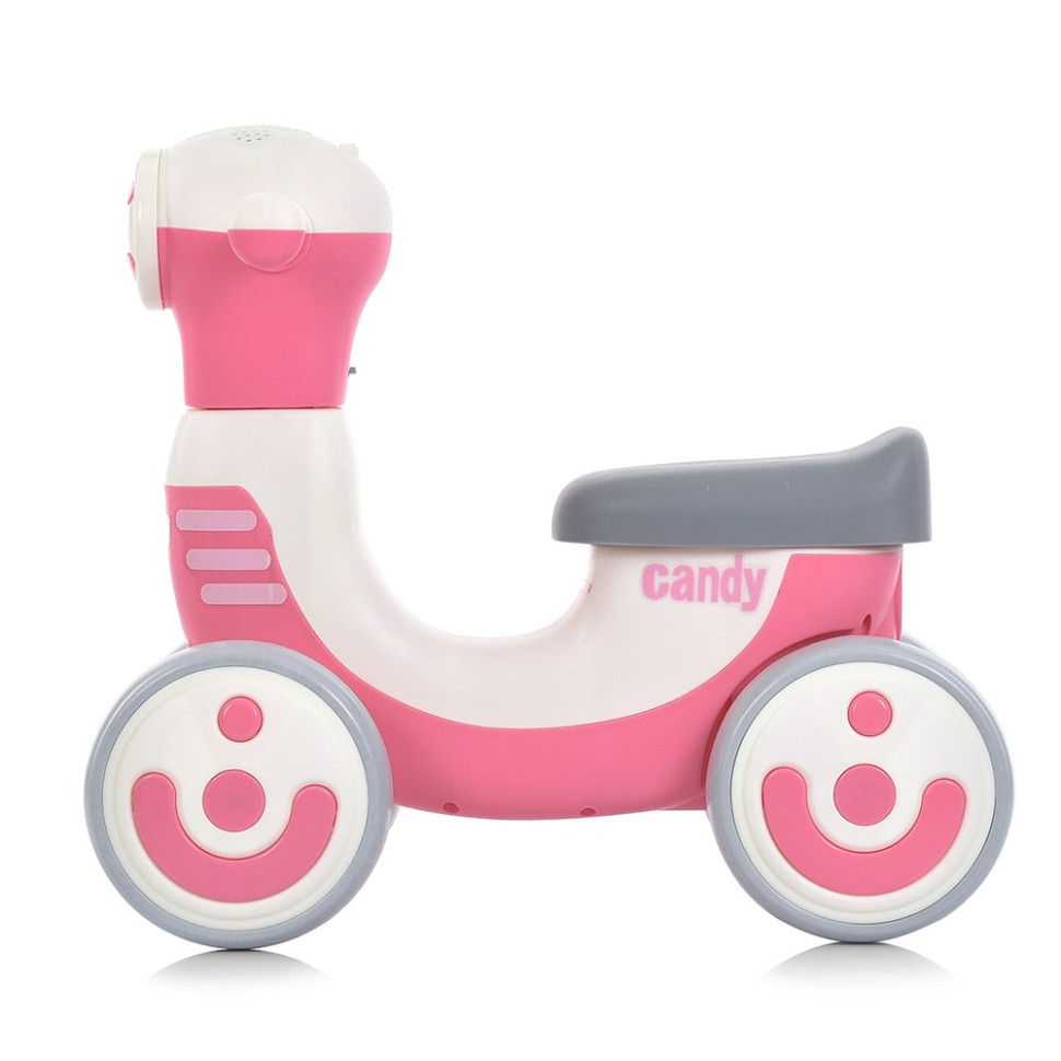 Дитяча каталка-толокар Bambi M 5855E-8 рожевий, до 25 кг