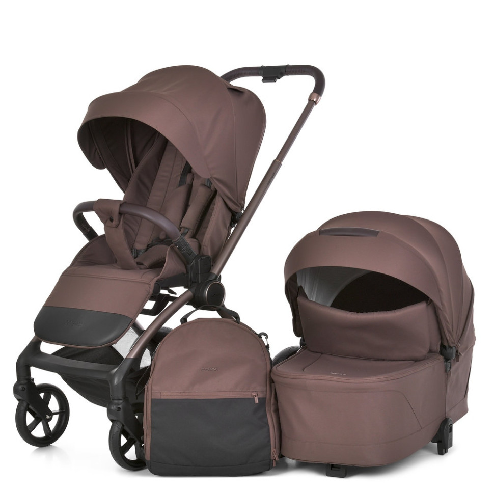 Коляска универсальная 2 в 1 PERSONA El Camino ME 1091-2 Cocoa Brown