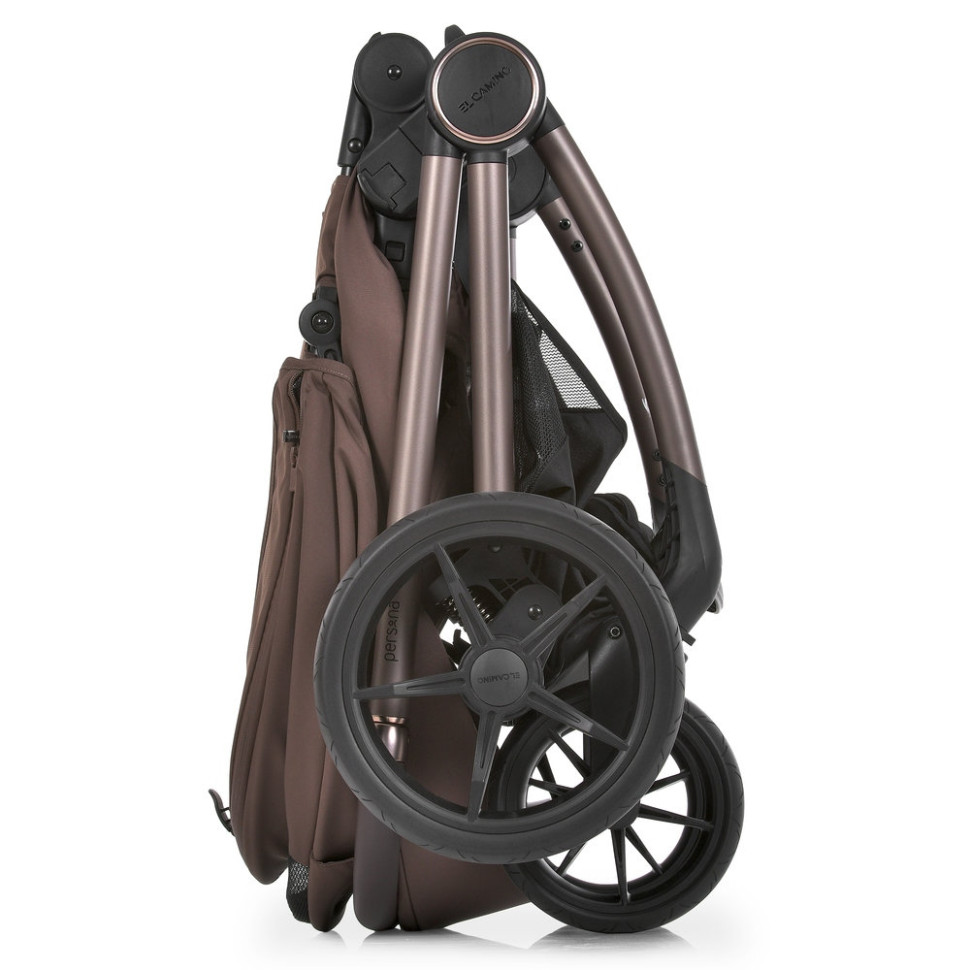 Коляска универсальная 2 в 1 PERSONA El Camino ME 1091-2 Cocoa Brown
