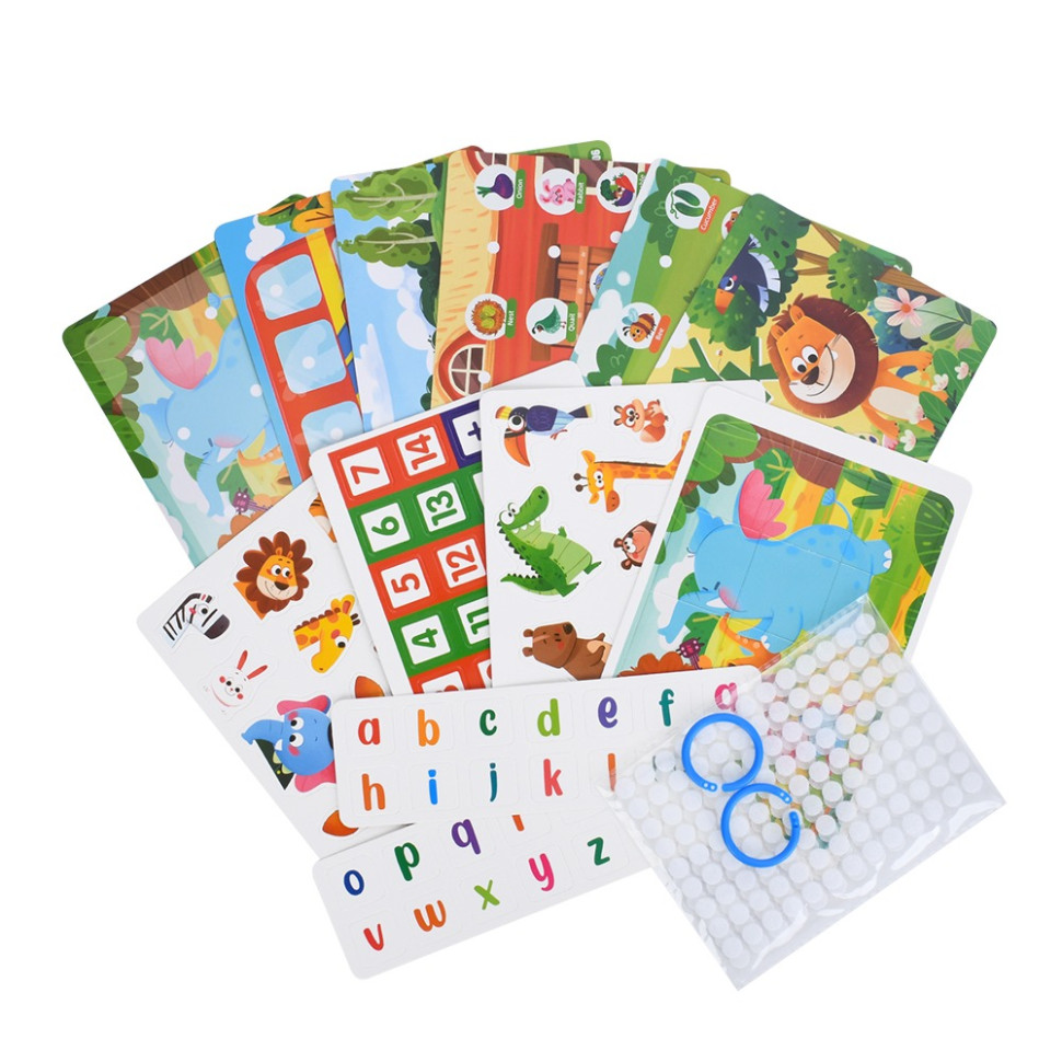 М'яка розвиваюча іграшка-книжечка 