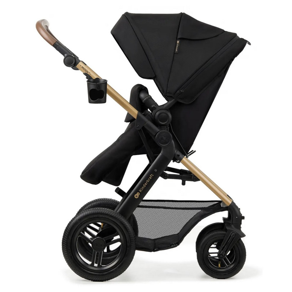 Универсальная коляска 3 в 1 Moov 2 Air Pure Kinderkraft KSMOOV02BLK0000 Black