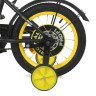 Велосипед дитячий PROF1 Y1443 14 дюймів, жовтий 