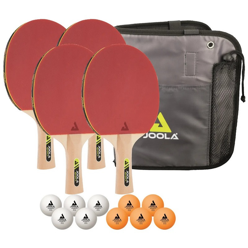 Набор для настольного тенниса Family 4 Bats Joola 930797, 10 Balls