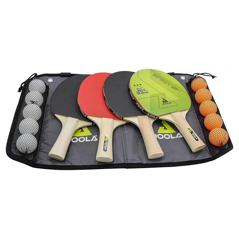 Набор для настольного тенниса Family 4 Bats Joola 930797, 10 Balls