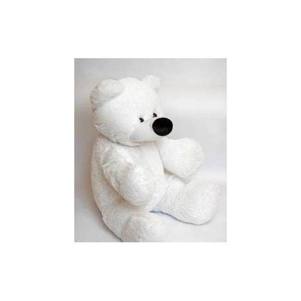 М'яка іграшка Alina Toys ведмедик Бублик 95 см білий 5784696ALN