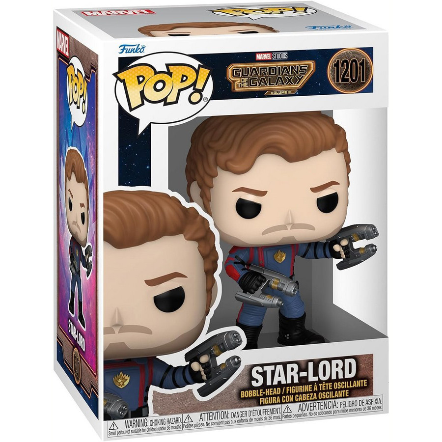 Ігрова фігурка GOTG3 - Star-Lord Funko POP 5908305243458