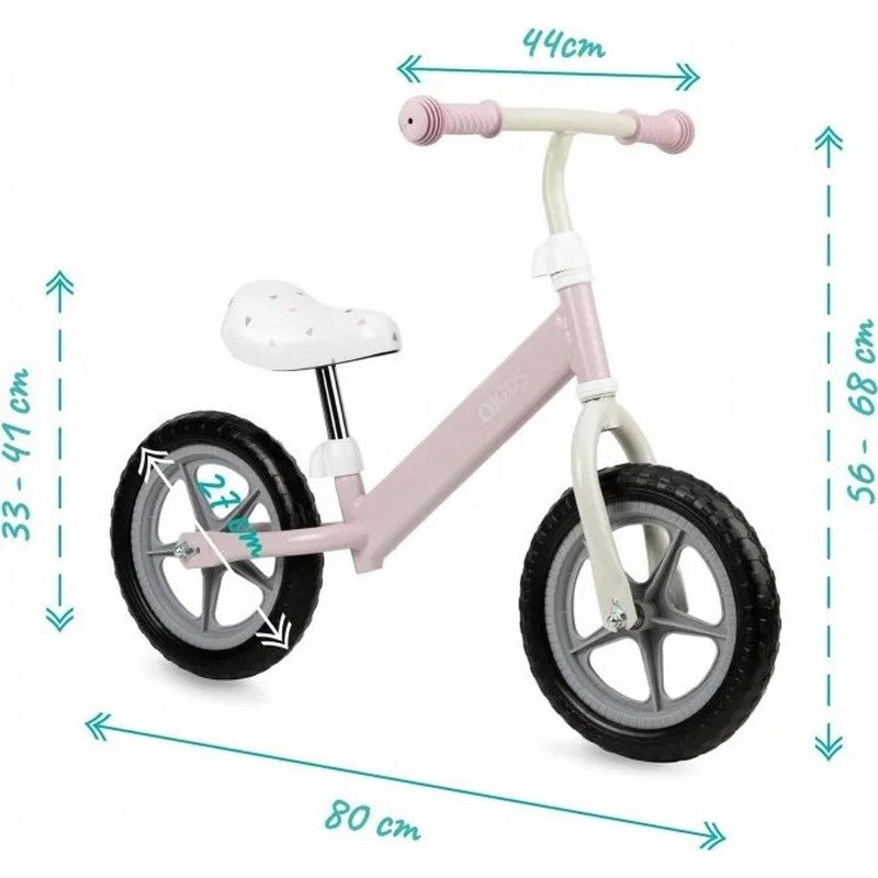 Беговел QKIDS FLEET QKIDS00003 розовый