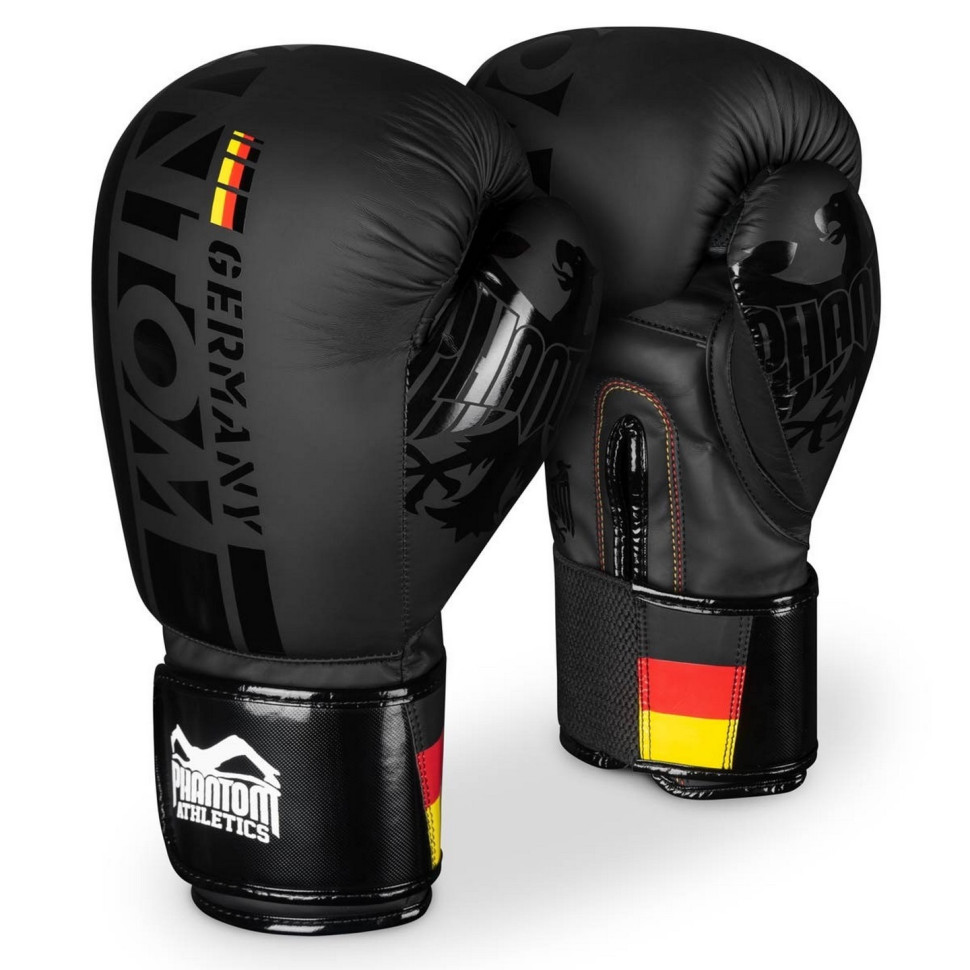 Боксерские перчатки Germany Phantom PHBG2189-14 Black 14 oz 