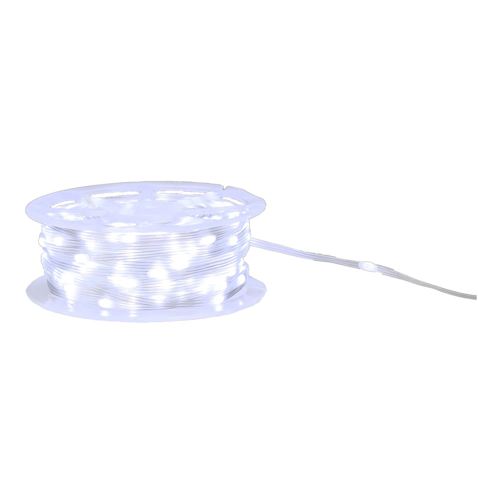 Гірлянда-струна на котушці Chomik 5900779880122 холодний білий 49,9+3 м 500 LED