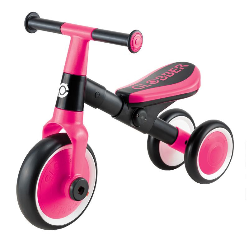 Велосипед дитячий LEARNING TRIKE 2в1 GLOBBER 735-110 фуксія, до 20кг, 3 колеса