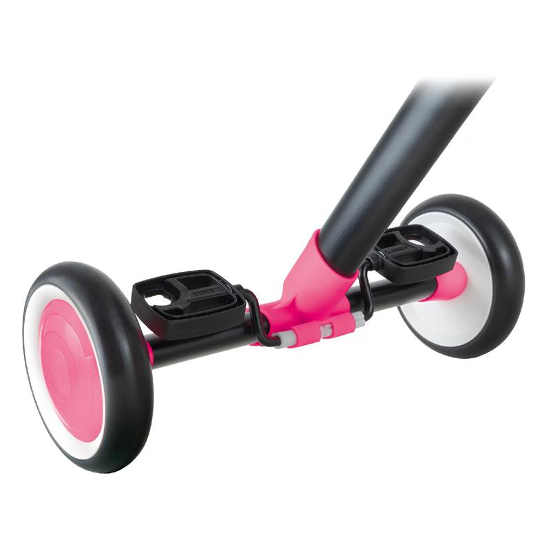 Велосипед дитячий LEARNING TRIKE 2в1 GLOBBER 735-110 фуксія, до 20кг, 3 колеса