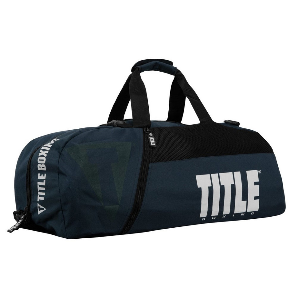 Спортивная сумка Boxing Champion Sport Bag/Backpack TITLE TBAG46 BL/BK, Blue/Black