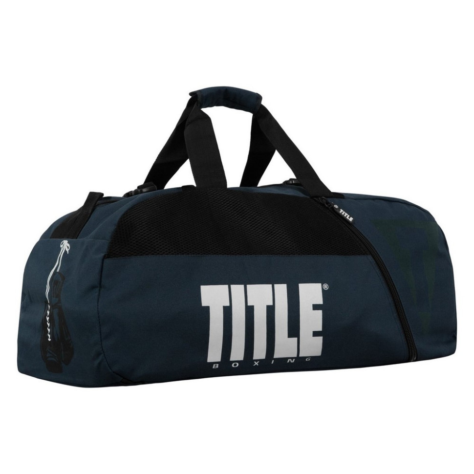 Спортивная сумка Boxing Champion Sport Bag/Backpack TITLE TBAG46 BL/BK, Blue/Black