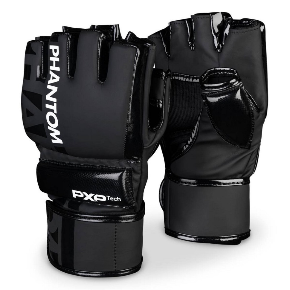 Перчатки для ММА APEX Hybrid Phantom PHMMAG2022-LXL, Black, L/XL