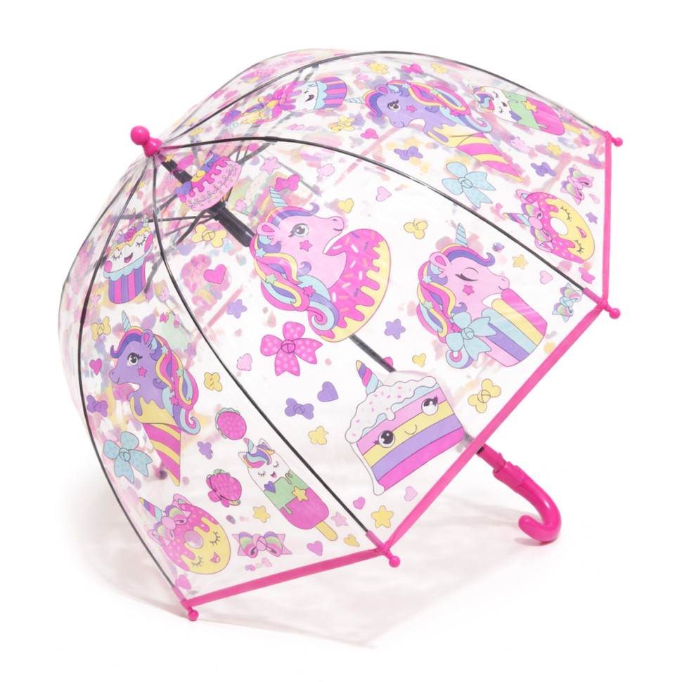 Дитяча парасолька Bambi RST058A(Crimson) купол 70 см, довжина 65 см