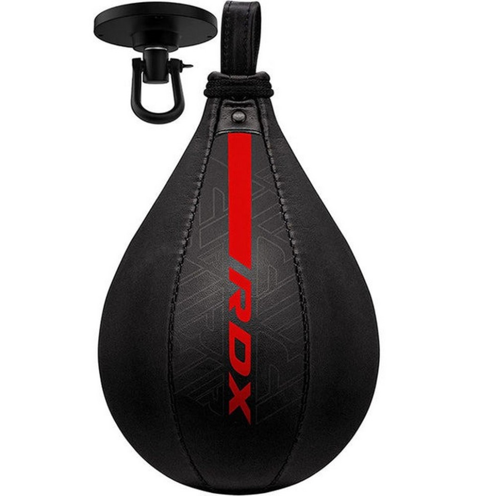 Пневмогруша боксерська F6 KARA SPEED BALL + swivel Matte RDX Inc Limited 2SBR-F6MR, Red