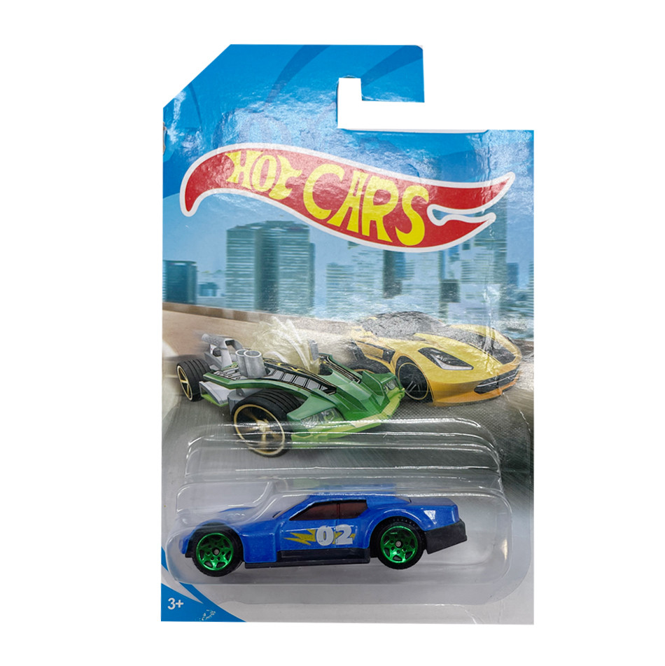 Машинка игровая металлическая Hot cars Bambi 324-319-7 масштаб 1:64