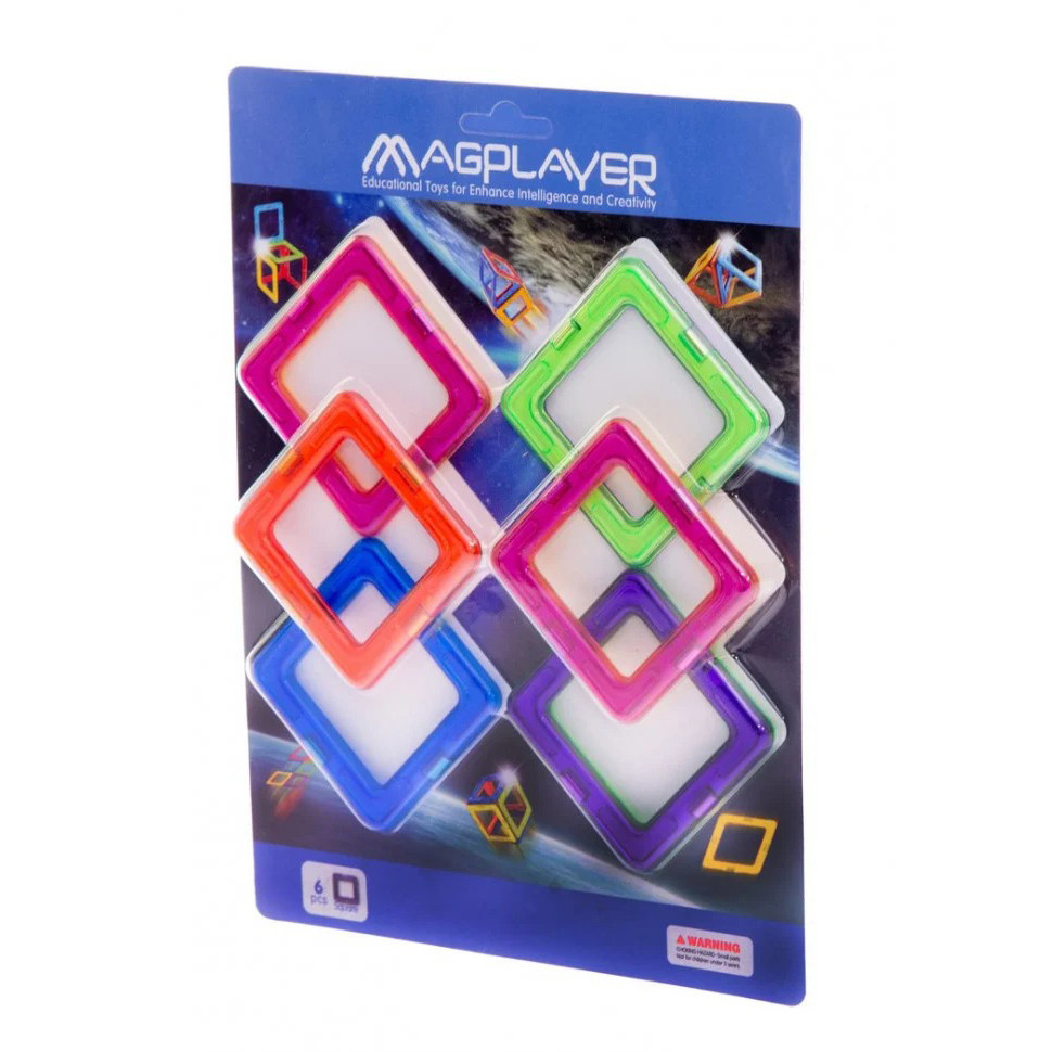 Конструктор Magplayer дополнительный набор 6 эл. MPC-6