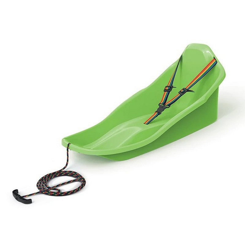Санки дитячі Topo Prosperplast 5905197481944 зі спинкою, зелений колір