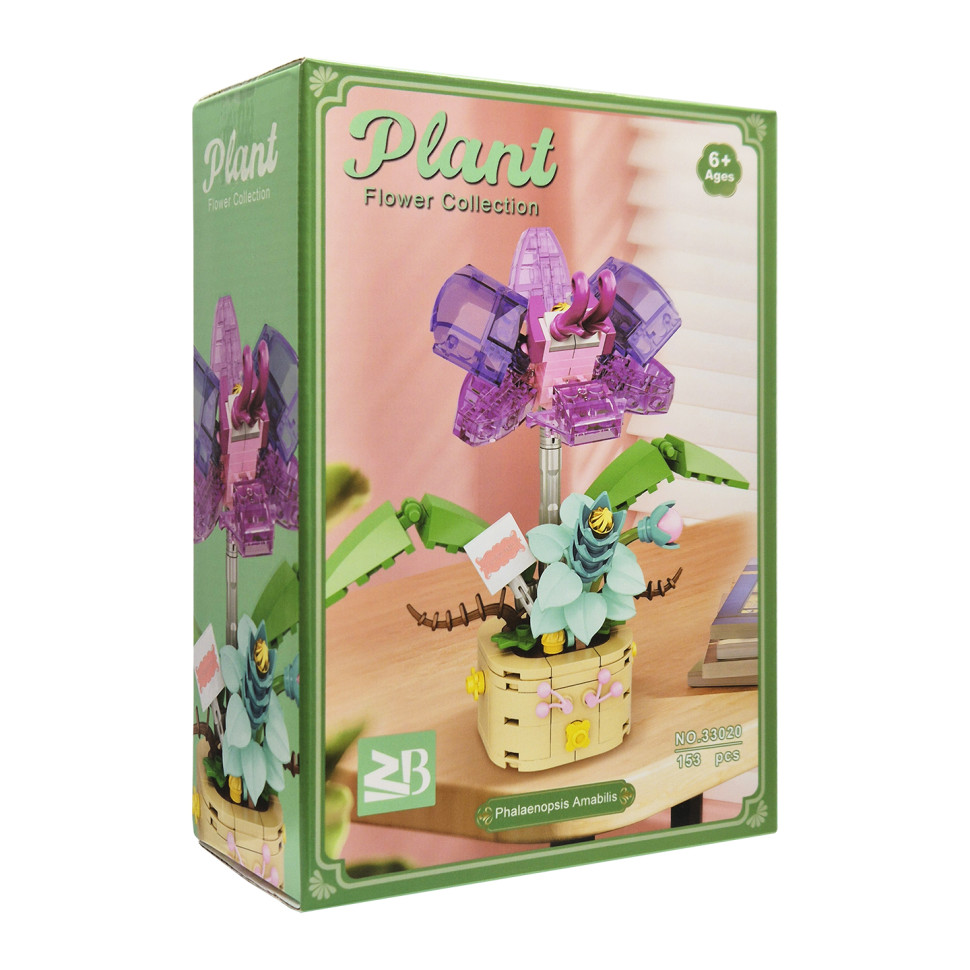 Дитячий конструктор Plant Flower Collection Bambi 33020, 153 деталі