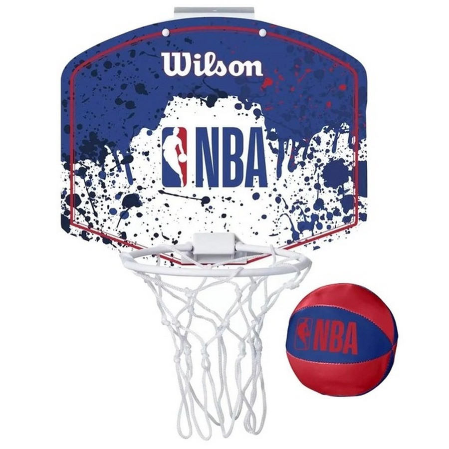 Набор баскетбольный NBA Team Mini Hoop NBA Rwb Wilson WTBA1302NBARD