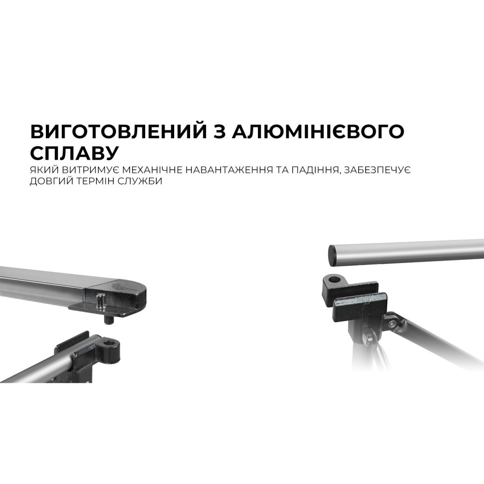 Подвійний складаний стіл BRS BRS-Z32 алюмінієвий сплав, фірмовий чохол