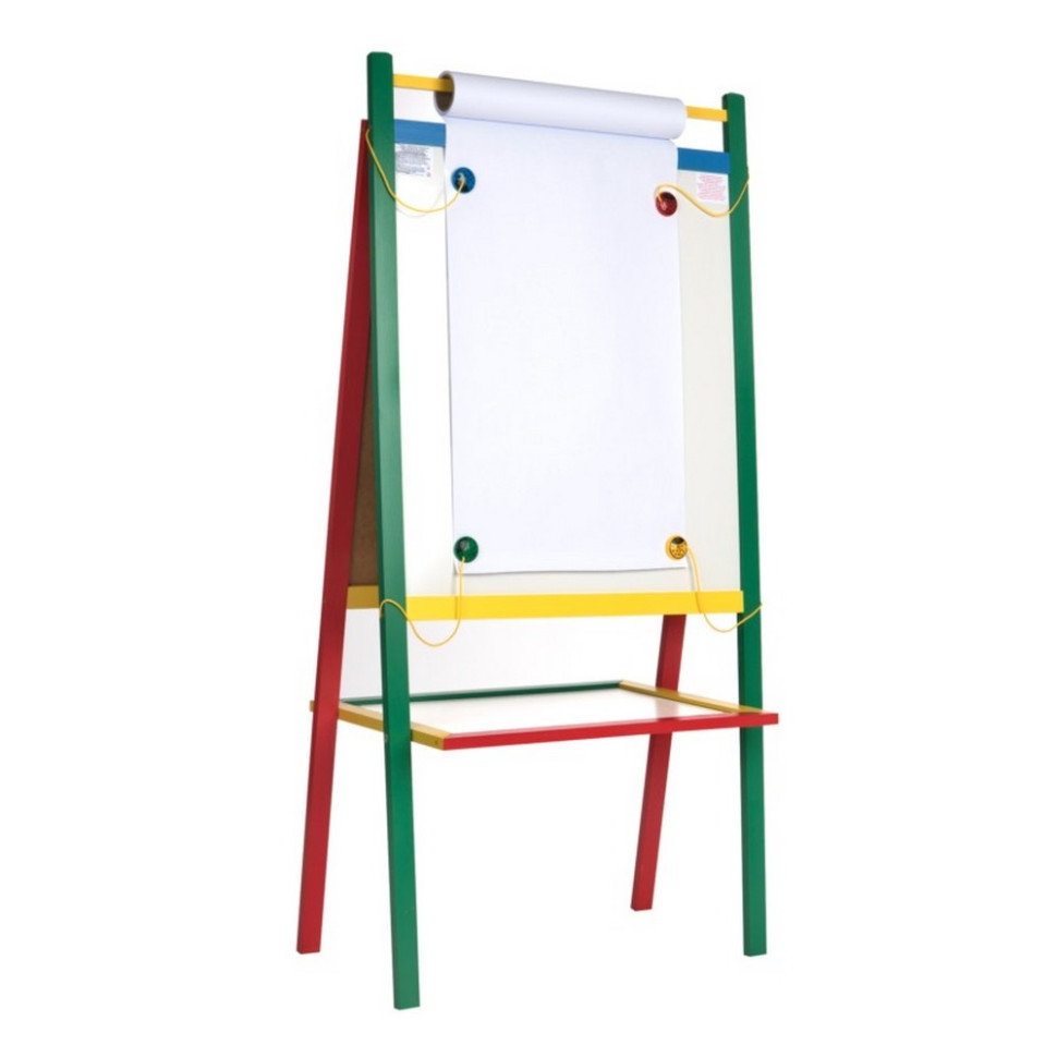 Дошка магнітна для малювання Komarovtoys М 404 крейда, фломастер 