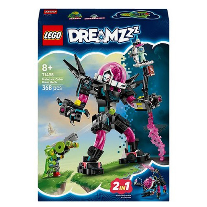 Конструктор Dreamzzz Матео проти робота Кібермозку LEGO 71495, 368 деталей
