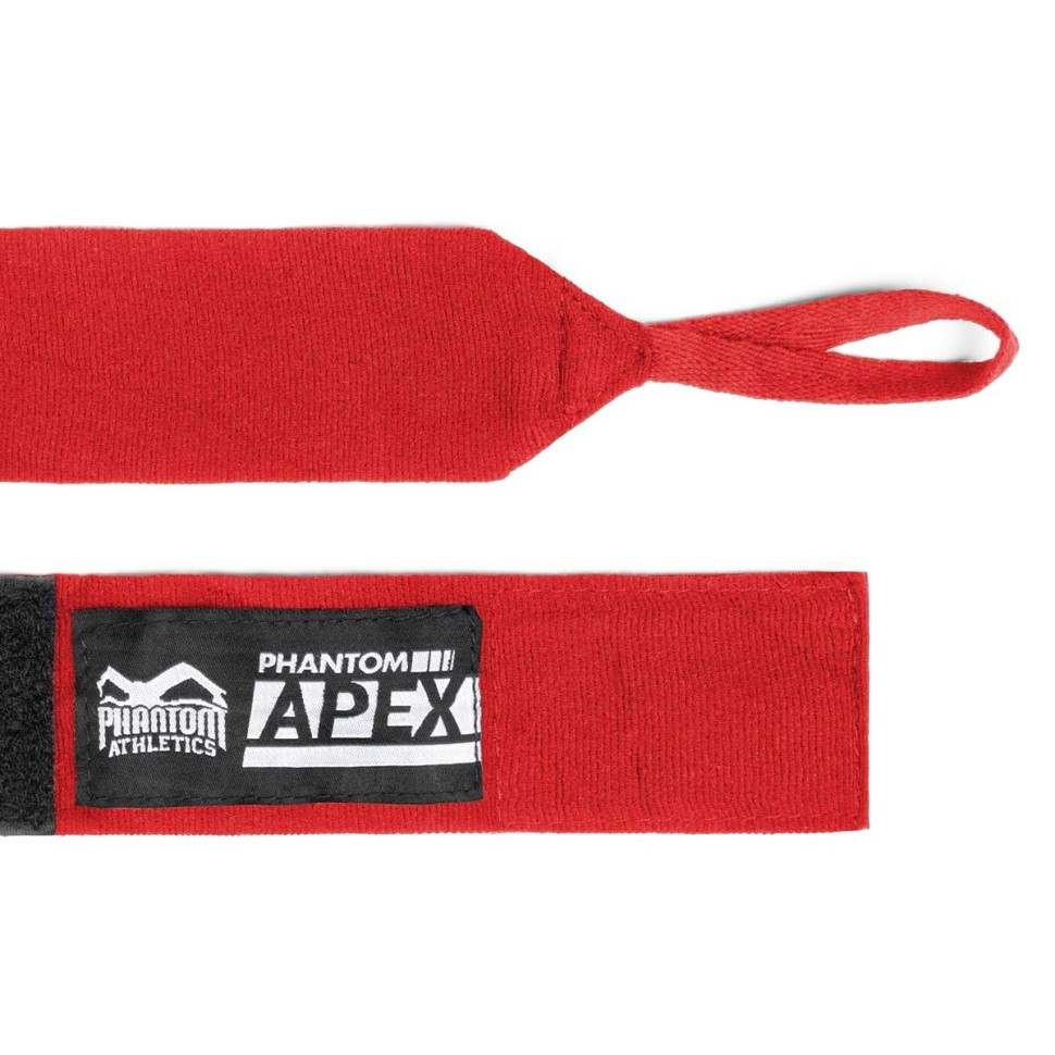 Бинты для бокса APEX Phantom PHWR2777 Red 250 см 2.5 метра