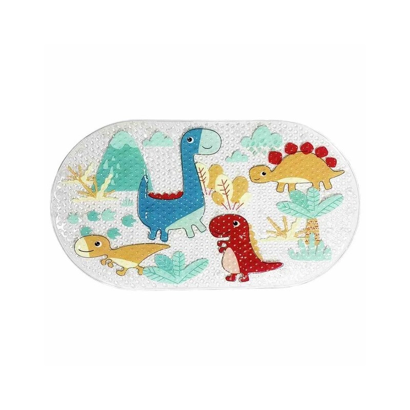 Килимок до ванної на присосках Mega Zayka MGZ-0900(Dino) 35х65 см