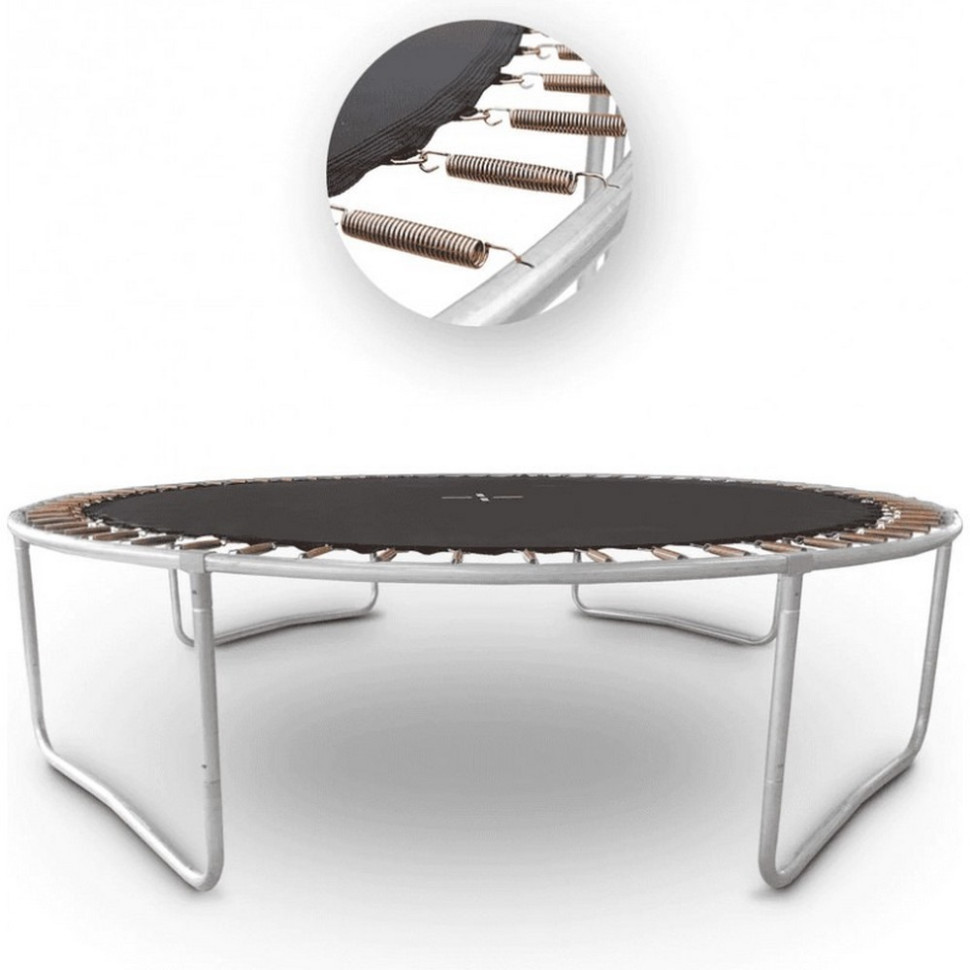 Батут з внутрішньою сіткою Pumpkin Outtec V312175, 366 см, чорний