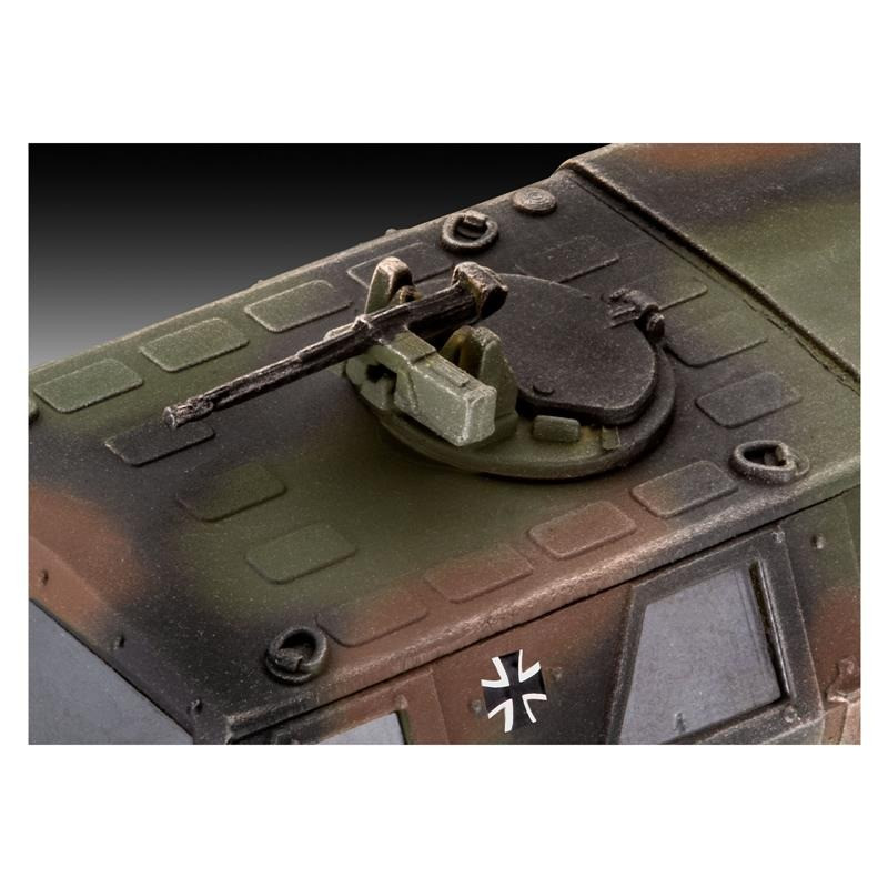 Сборная модель Бронеавтомобиль ATF Dingo Revell RVL-03345 уровень 4, масштаб 1:72