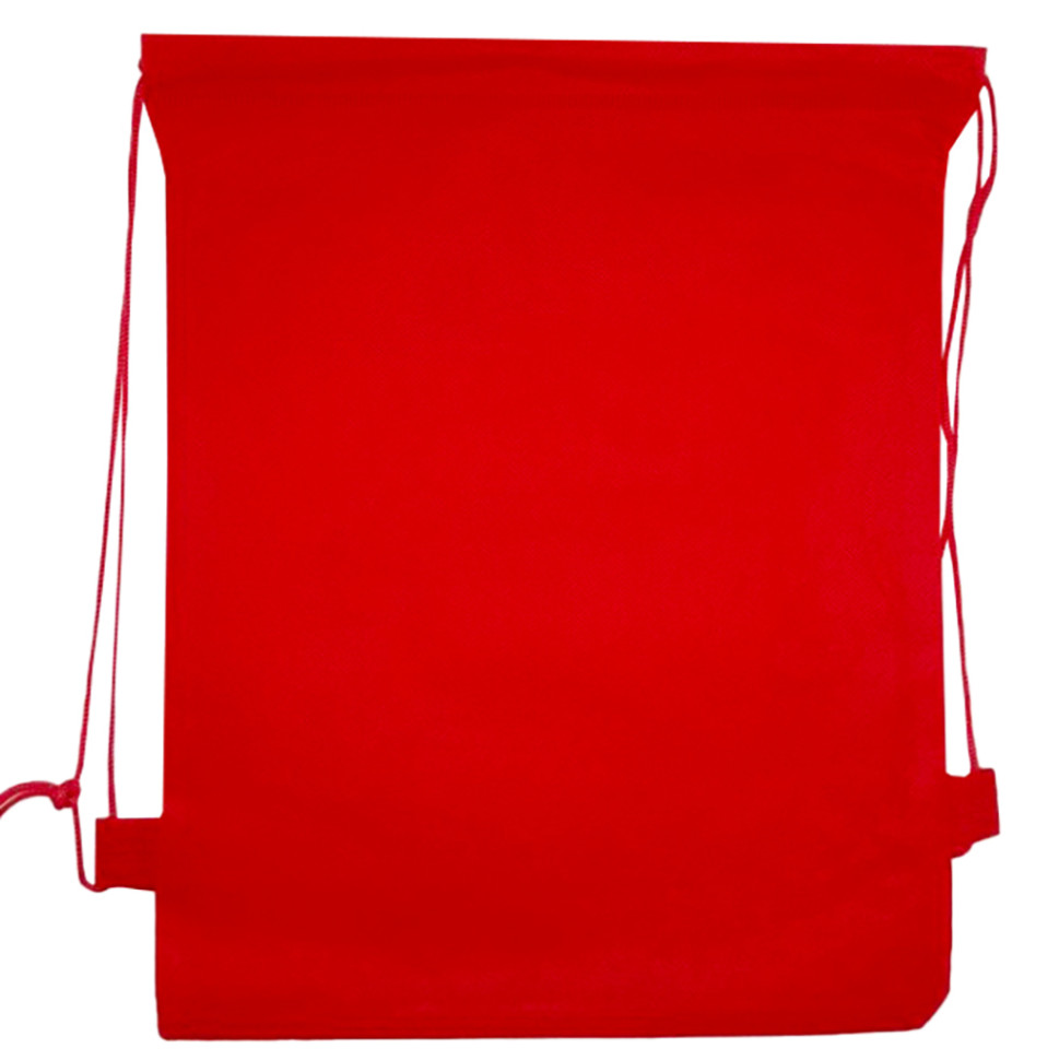 Детская сумка для обуви Bambi MK 3113(Red) на затяжке, размер 28х36 см 