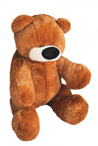 Плюшева іграшка ведмідь Аліна Бублик 95 см коричневий Б№2,5-кор