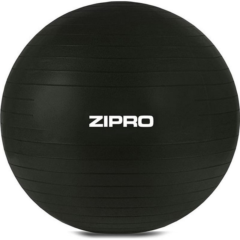Мяч гимнастический Anti-Burst Zipro 5901793678283 черный 55 см